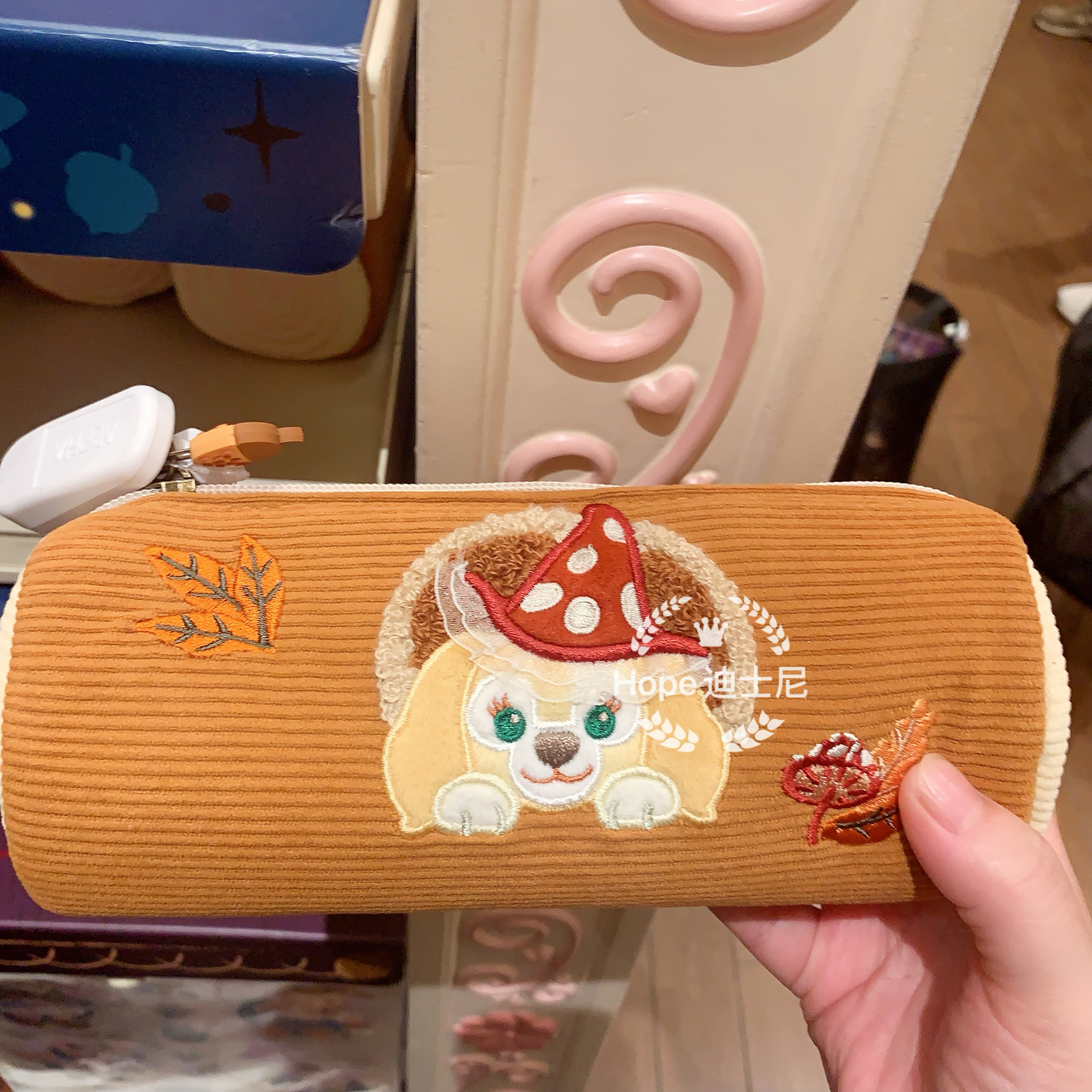 2025万圣节可琦安饼饼笔袋 上海迪士尼