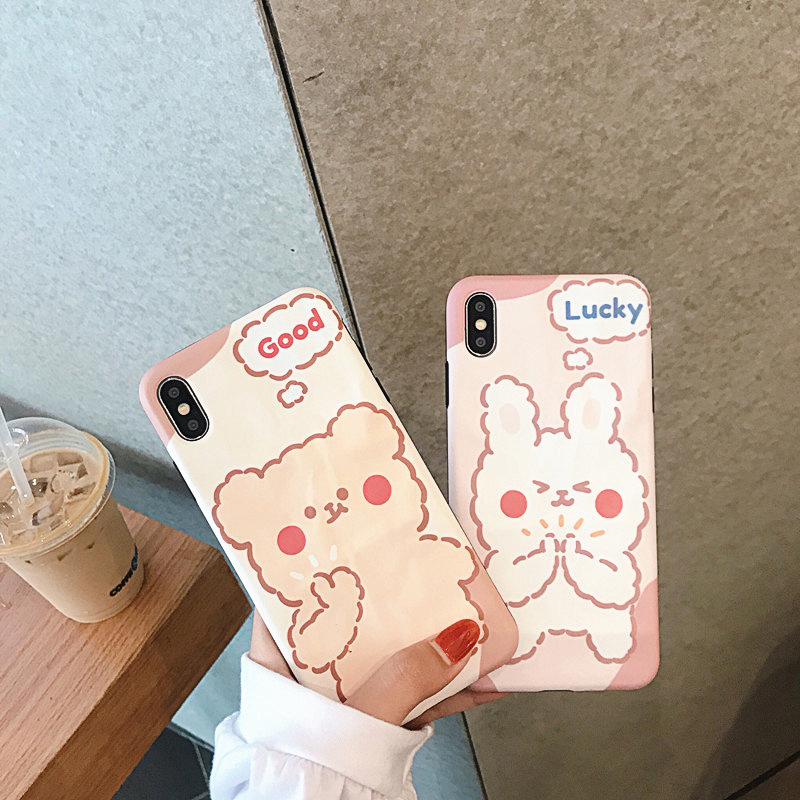 ÇéÂÂСÐÜÍÃ×Ó8plusÆ»¹ûxÊÖ»ú¿ÇXS Max/XR/iPhoneXñÞÖåÈí¿Ç7p/6sŮƻ¹û11pro/Max±£»¤Ì×