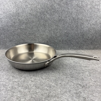 美国 Calphalon 高端系列食品级一体五层钢25.8CM斜直煎锅3MM厚