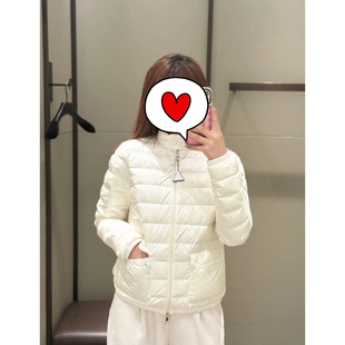 juicefish经典返场!La*ns轻薄款白鹅绒立领羽绒服女士保暖短外套