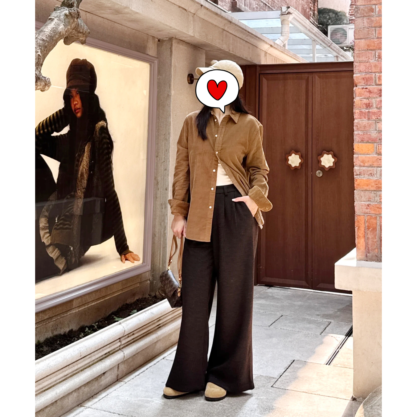 Juicefish妥妥老钱风!经典马刺绣秋冬水洗灯芯绒商务休闲长袖衬衣