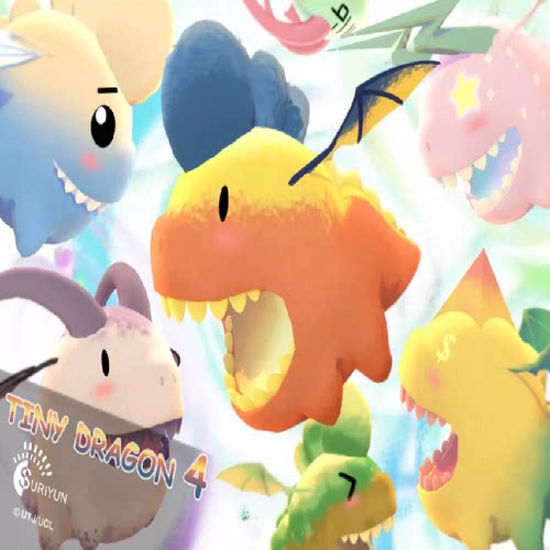 Unity3D 动画卡通动漫小恐龙模型 Tiny Dragon 4 1.0