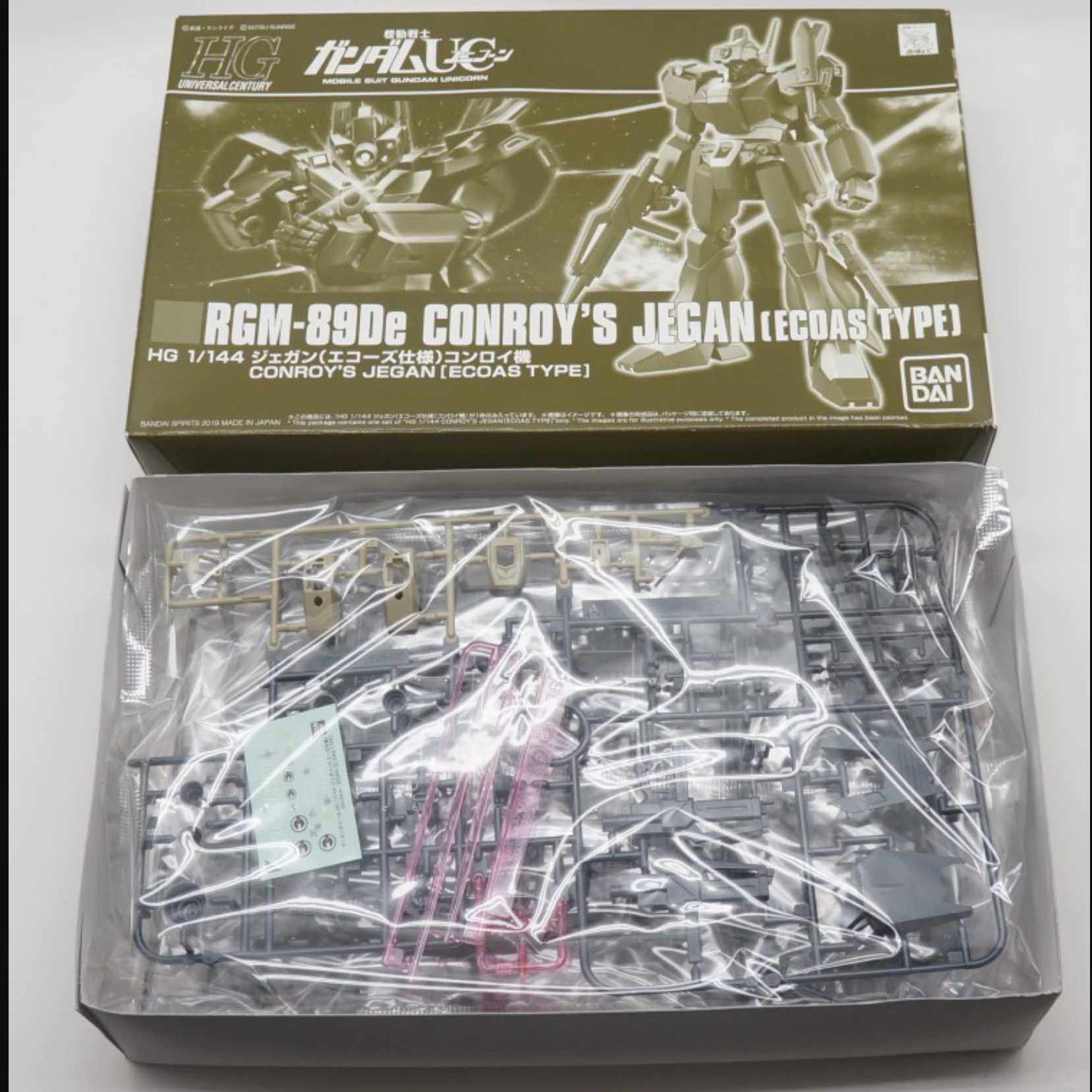 现货 PB限定 HGUC RGM-89De 杰刚ECOAS 康洛伊机 高达拼装