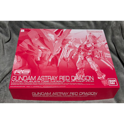 现货 万代RG 1/144 高达SEED  红异端 红龙形态 PB限定 拼装模型