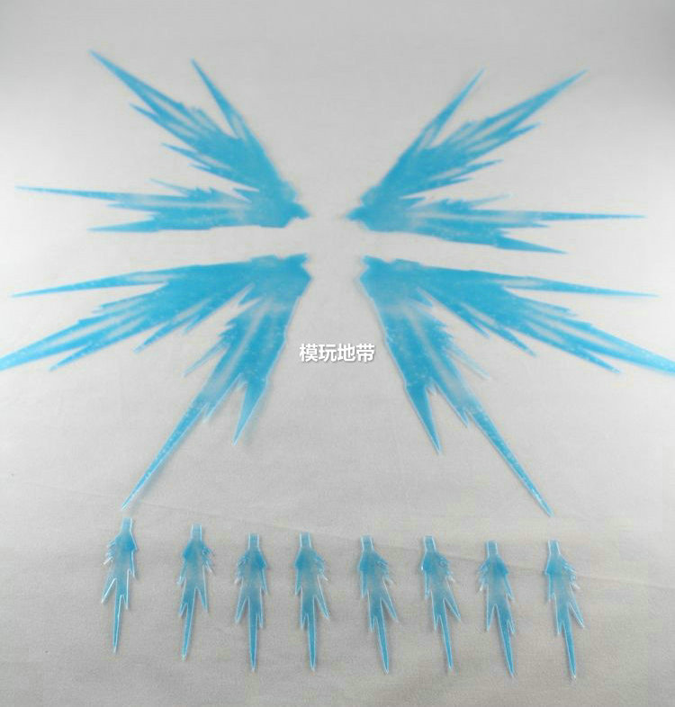 港版 RG 天空之翼 强袭自由 Strike Freedom 光翼 带浮游炮特效件