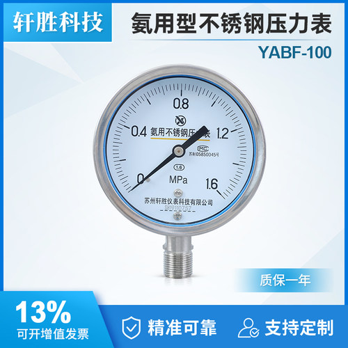 YA100BF全不锈钢专用氨气