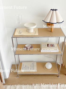 MomentFuture中古风韩国ins博主同款置物架uns风收纳多层茶几