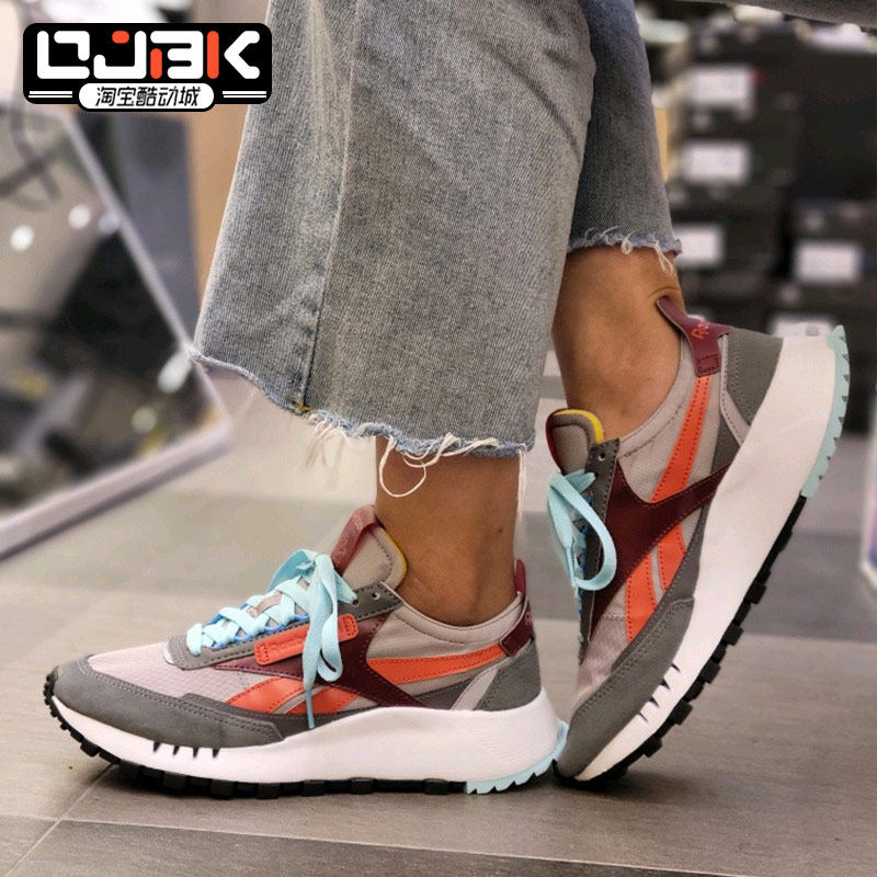 Reebok锐步legacy男女厚底复古潮流运动跑步老爹鞋FY7362 FY9803