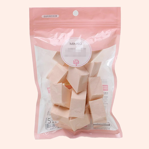 粉扑一次性异形干湿两用化妆海绵