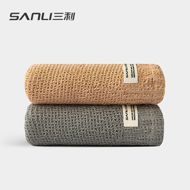 三利纱布儿童小毛巾纯棉柔软洗脸男女童宝宝家用吸水速干婴儿童巾