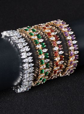 手饰水滴繁花锦簇手链小众设计女