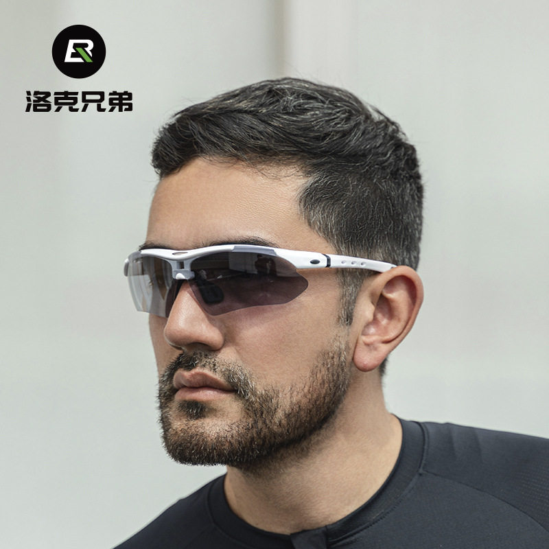 ROCKBROS经典偏光骑行眼镜男女款户外运动自行车镜带近视框0089图片