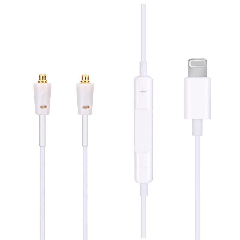 MMCX SE535/N1AP/300AP/lightning插头苹果iphone耳机升级线