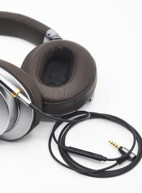 ATHMSR7SONYMDR-1AH800漫w800bt步者w855btSOL02单晶铜耳机升级线