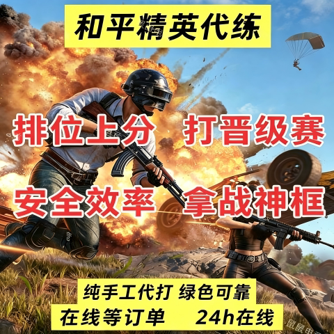 和平精英代练上分代打段位印记等游戏代练（新）