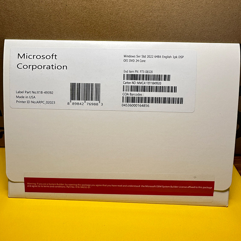 正版WindowsServer2025 16 2019 2022标准版数据库SQL2022企业版图片
