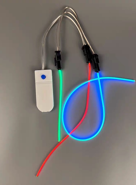 LED灯珠3V纽扣电池开关USB内置3v电阻电路防水USB免焊插座领航灯