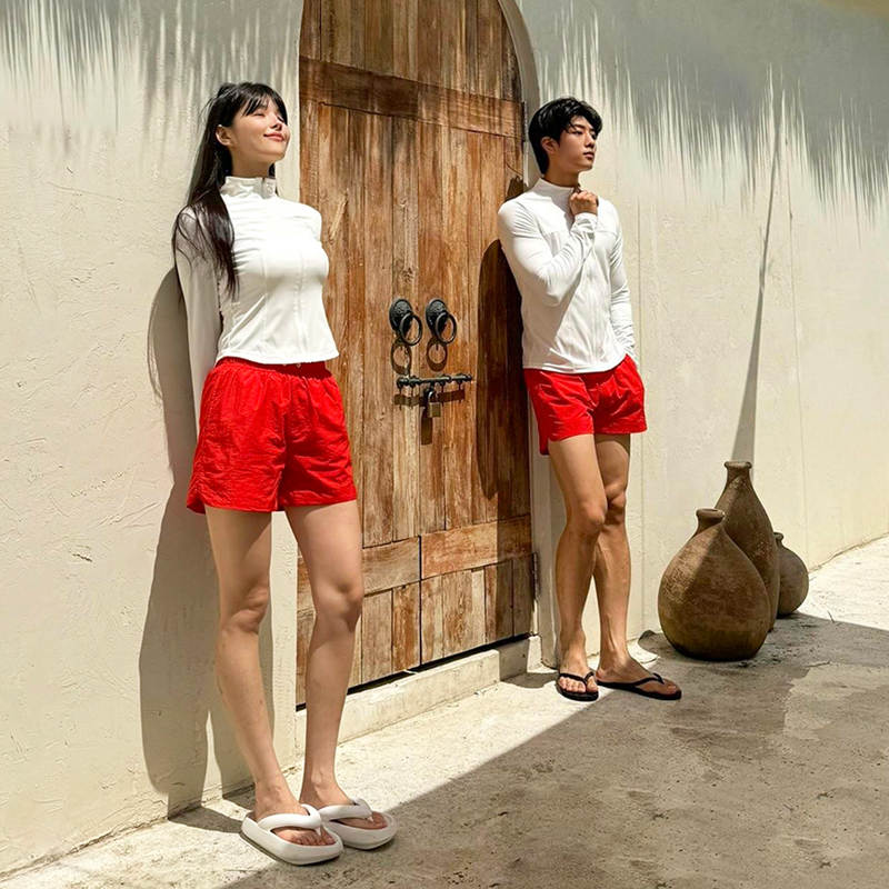 冲浪服女运动瑜伽套装情侣