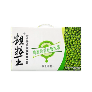 粗粮王抹茶绿豆谷物浓浆代餐饮料