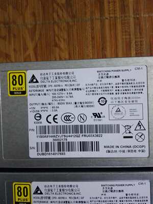 议价联IBM RD630 RD640 务53想0 430 DP S800RB A/C800W电源 服器