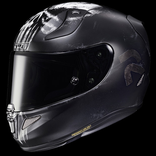 hjc漫威联名惩罚者碳纤维全盔