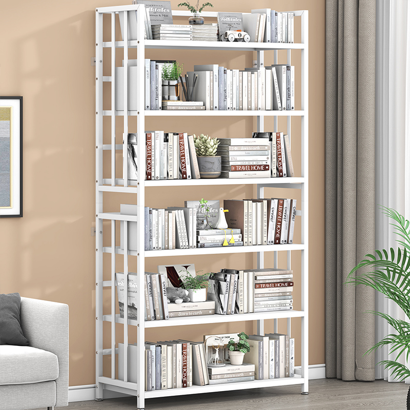 落地简约钢制书架全钢架材质