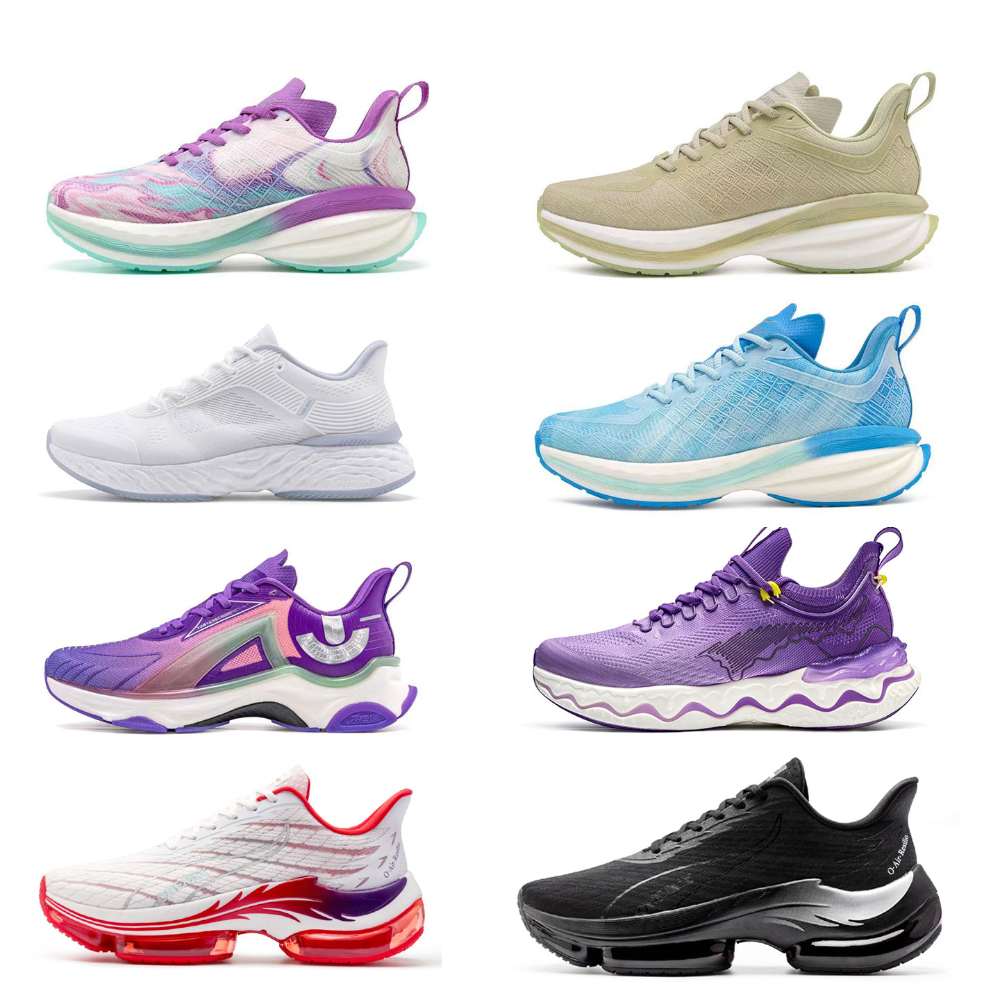 onemix玩觅秋冬季全掌气垫鞋跑步鞋男情侣透气轻便鞋休闲运动鞋女