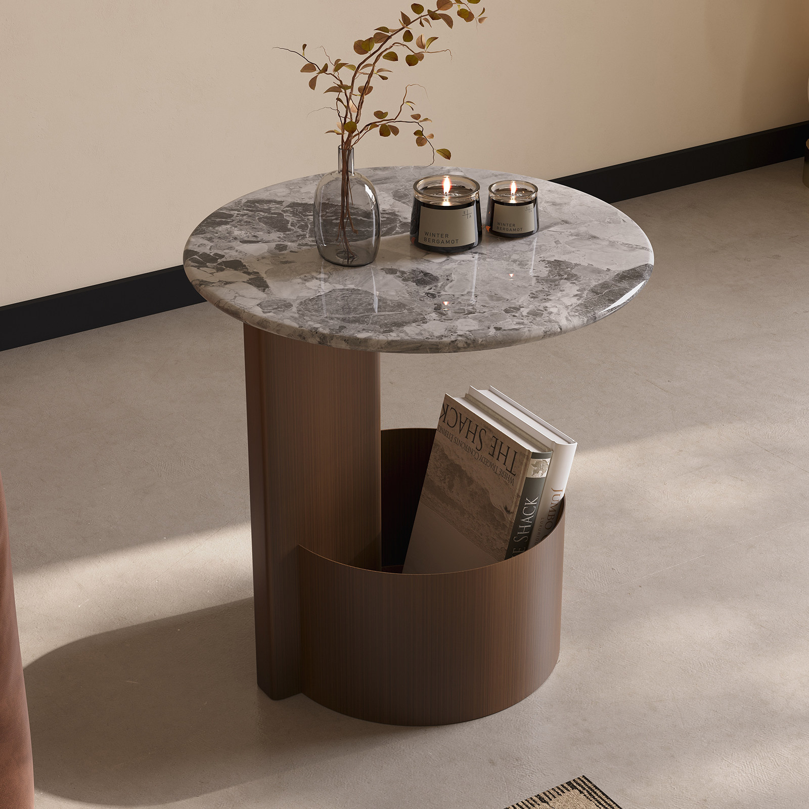 客厅大理石沙发边几可移动小茶几圆形轻奢高级感阳台床头边几迷你,住宅家具,角几/边几,淘宝优惠券,粉丝福利购,淘宝优惠卷