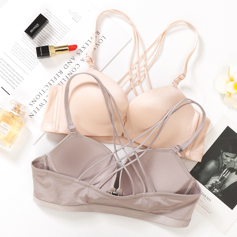 夏季前扣美背文胸无痕聚拢无钢圈小胸性感轻薄款内衣女收副乳胸罩在类目 女士内衣/男士内衣/家居服, 文胸中 - 来自Buy2taobao.com提供专业的淘宝代购服务