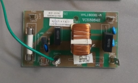 海尔冰箱滤波板电源板 0064000595 A 00606020090 BCD-568W1