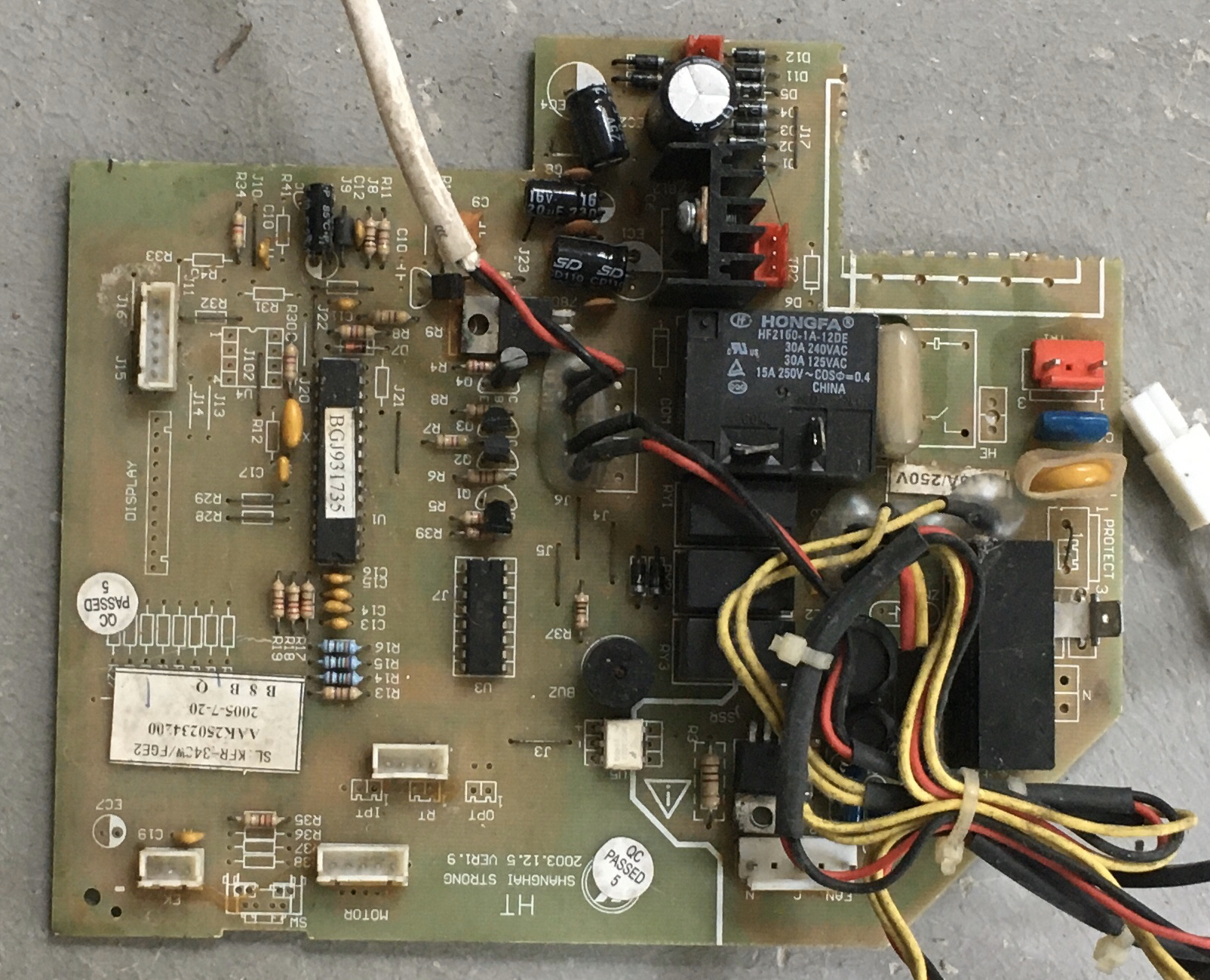 原装电脑主板 KFR-34GW/FGE2控制板 KFR-34GW/FGE2