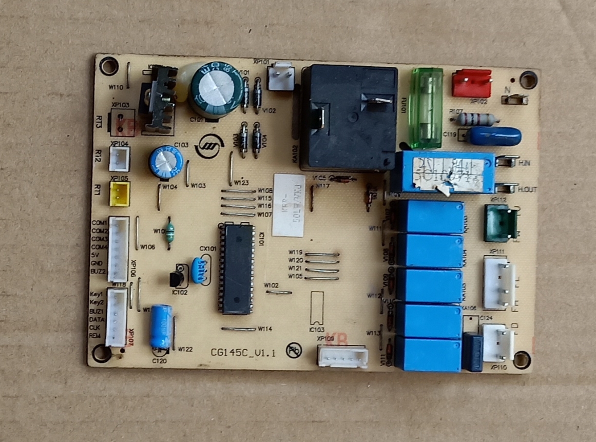 春兰空调电脑板KFR-50LW/Vd 柜机内机板 CG126C-V1.0 cg145c-v1.1 电子元器件市场 PCB电路板/印刷线路板 原图主图