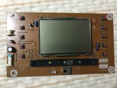 日立空调 电脑显示板 按键板 OKYD00387 0KYD00387