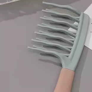 排骨梳卷发造型梳羊毛卷Y17 双排大齿梳男女同款 下单立减50