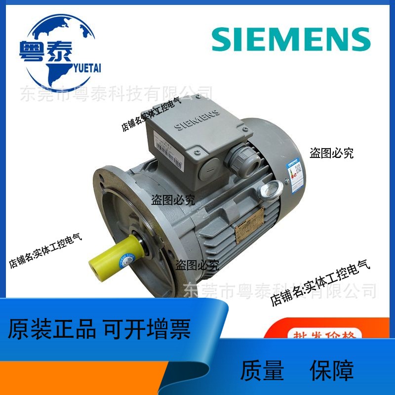 电机1LE0003三相电动机马达卧式立式4极原厂IE3二级能效