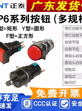 正泰 按钮开关NP6-11B NP6-11ZS NP6-11X NP6-XD NP6-11Y NP6-11D