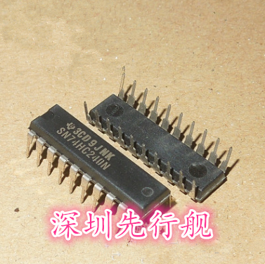 SN74HC240N进口原装 TI正品芯片 DIP20线路驱动器