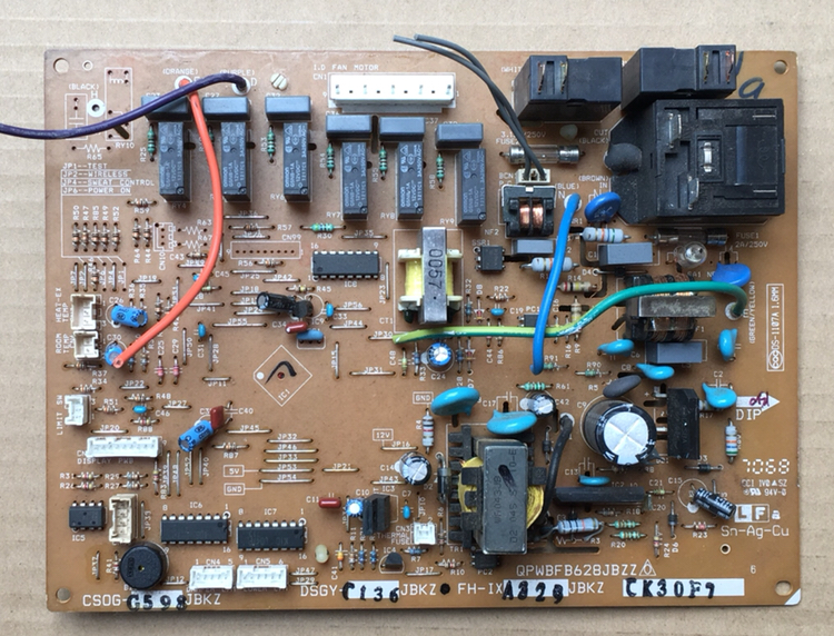 夏普空调电脑板QPWBFB628JBZZ DSGY-G598JBKZ