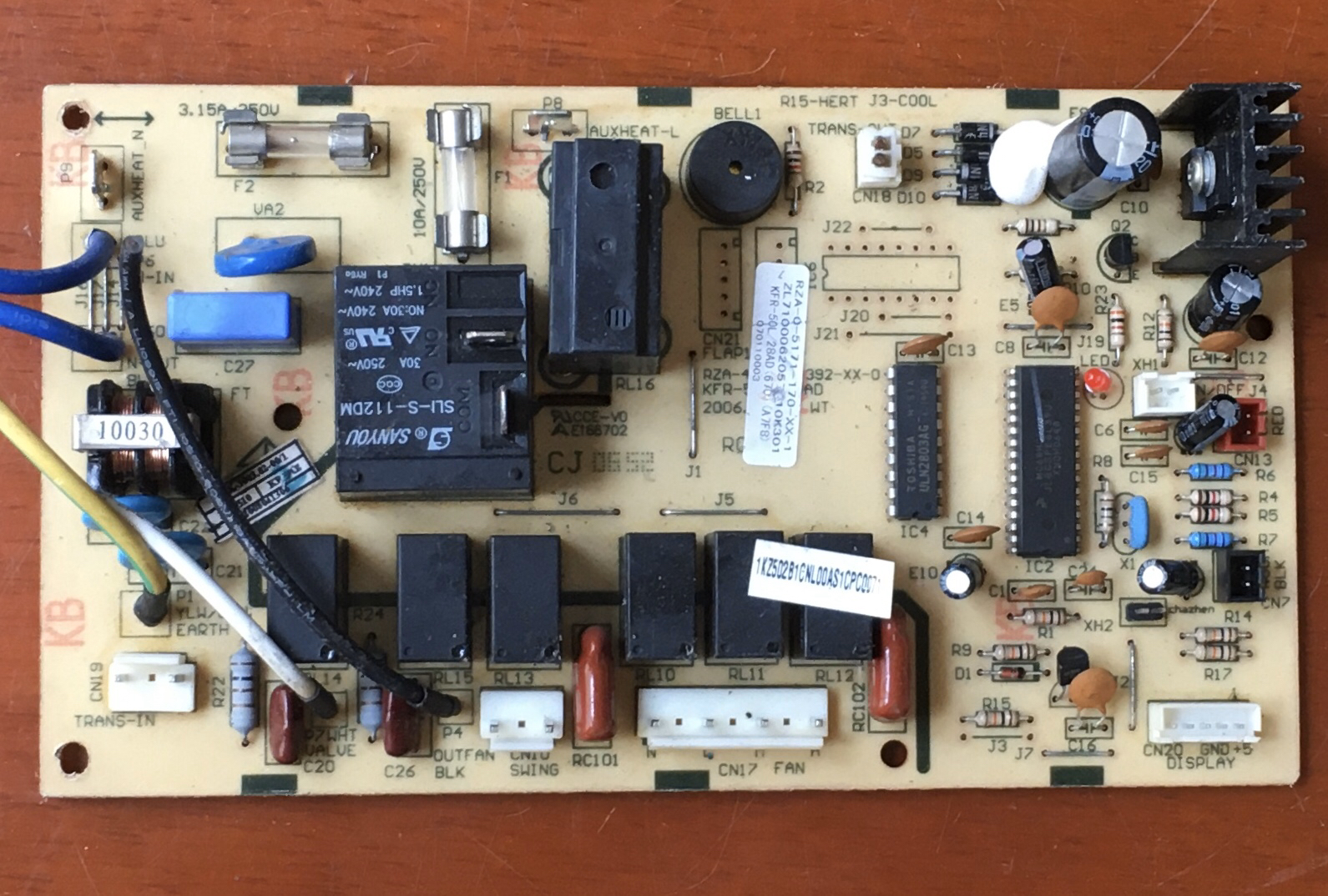 海信空调KFR-50L/28AD电脑板RZA-0-5171-170-XX-1内机板5174-392