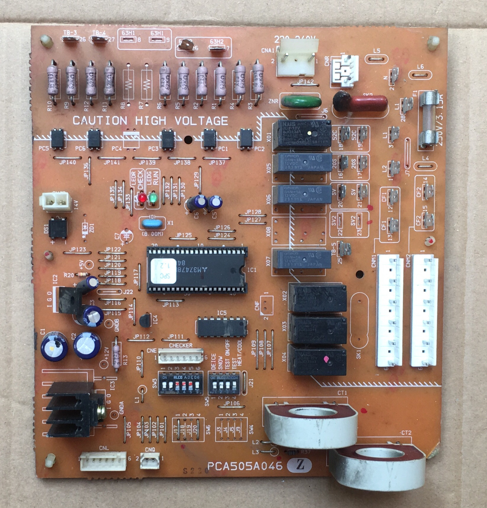 三菱重工中央空调配件 主版 pca505a046z  电脑版 控制版