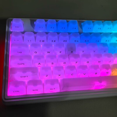 黑吉蛇水母透明正刻MDA高度侧刻