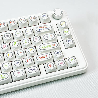 旋转键帽透光OEM高度PBT热升华