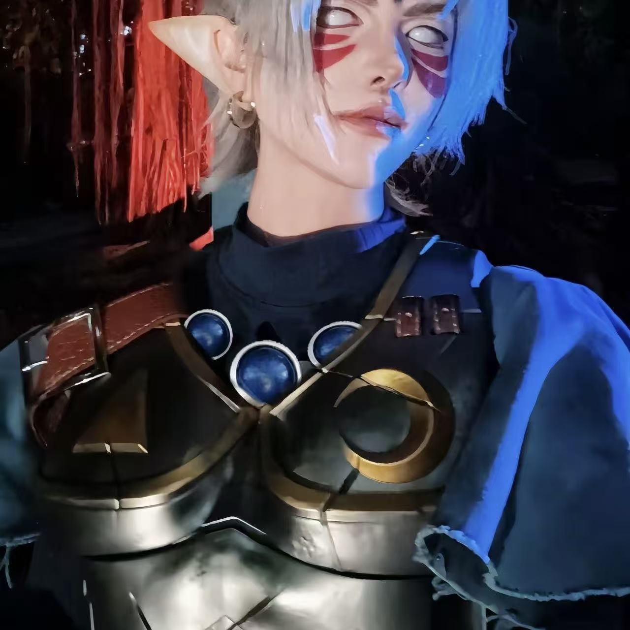 塞尔达传说王国之泪旷野之息鬼神套全套软胶全铠包含服装cosplay