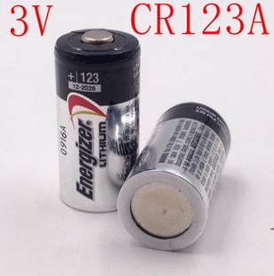 3V锂电池CR123A 相机强光电筒一粒价 CR17345 劲量Energizer 正品