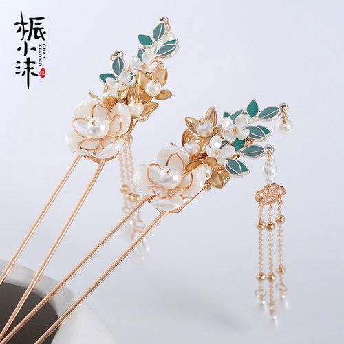 桭小沫洛城发钗手工diy材料包