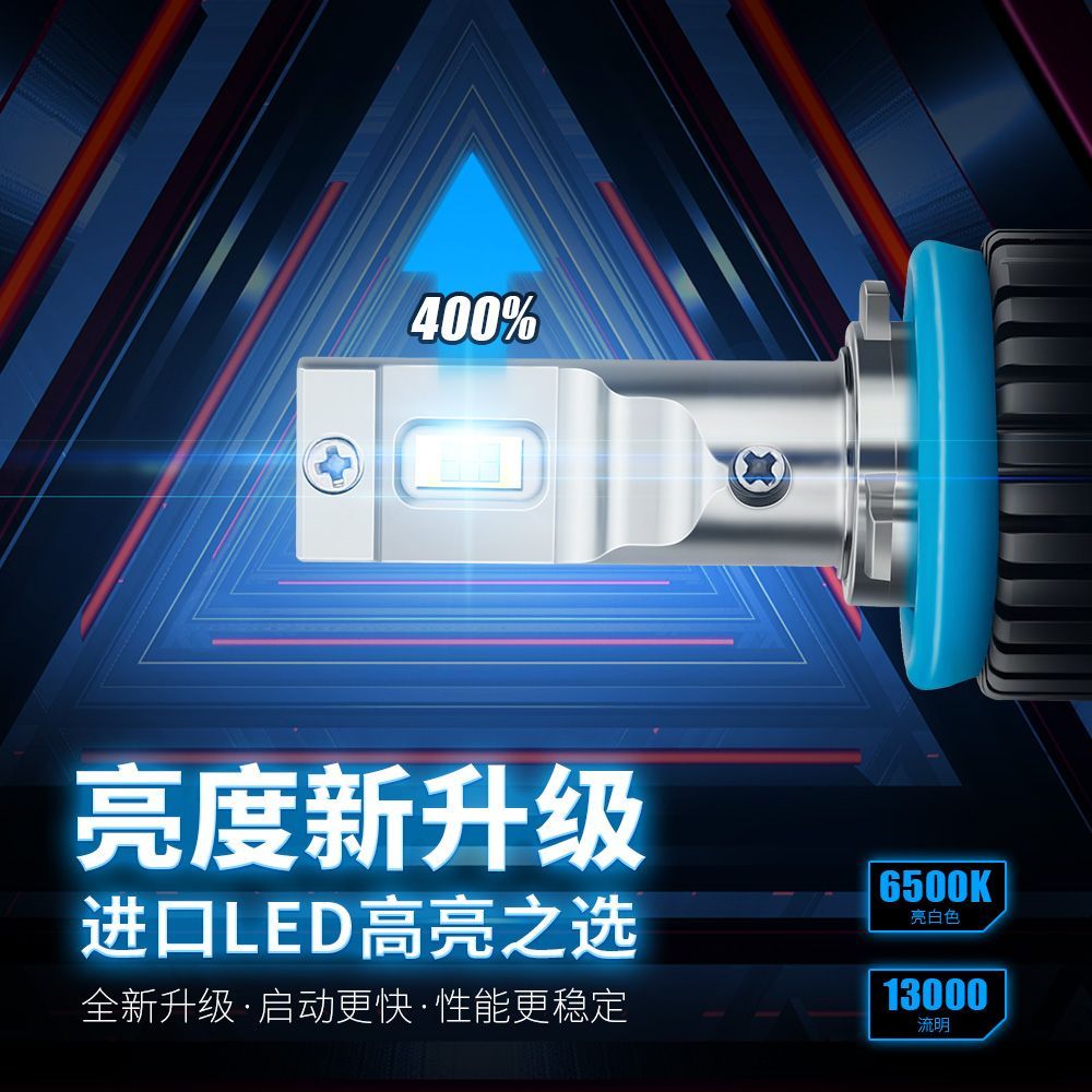 适用led汽车大灯灯泡远近光