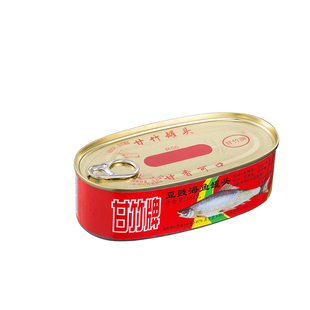 甘竹牌 甘竹官方豆豉海鱼罐头184g*1即食鱼干下饭菜小吃辅料炒菜