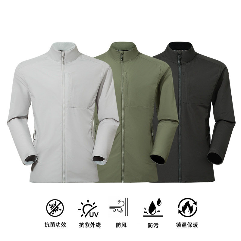 太阳石家棉服男女同款轻薄羽绒棉棉衣