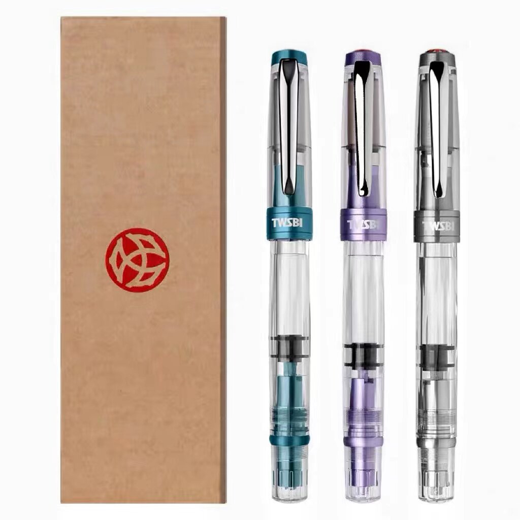 In stock -TWSBI Sanwentang ECO T Piston Ink-absorbing Pen, Drawing, calligraphy, business demonstration, gift, High appearance level thumbnail 3