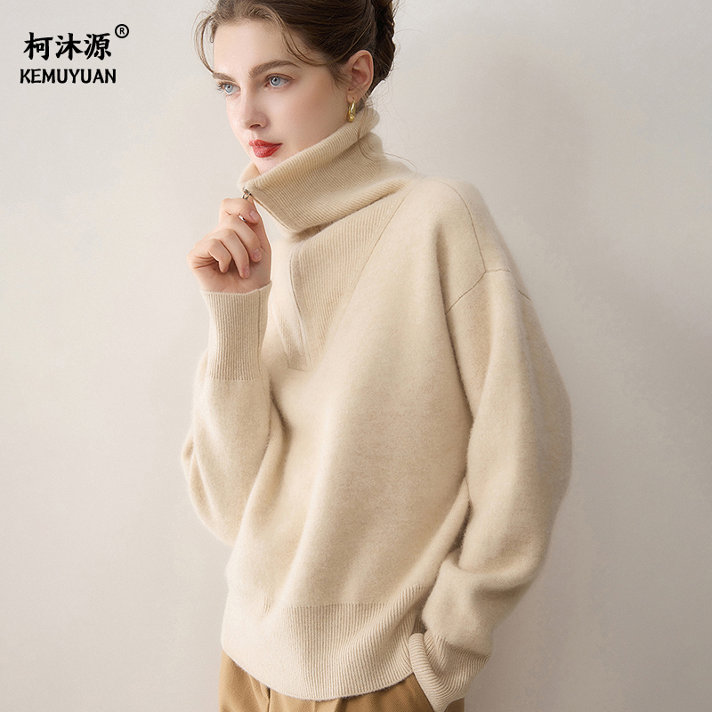 2025新款女士纯山羊绒衫